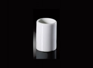 H.P Ivory / Cylinder Tooth Pick Holder 3cmX4.5cm / 08-090
