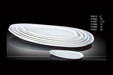 Oblong Mezza Plate 13