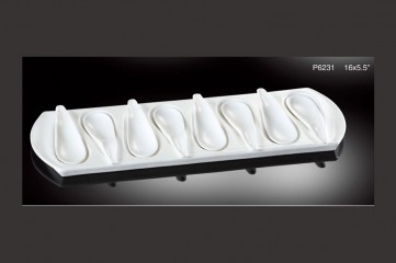 Platter with Spoon 15x5.5
